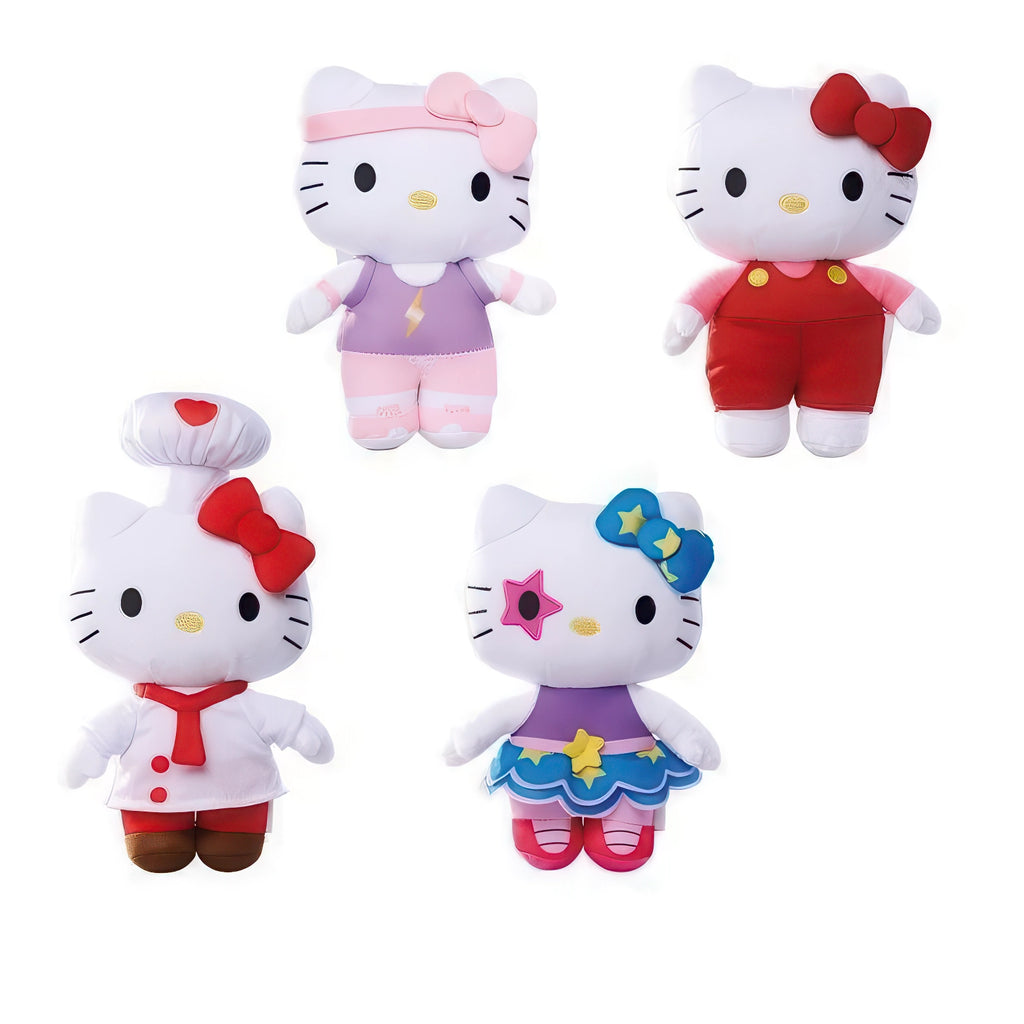 Hello Kitty Super Style Assorted Plush Toy 20cm - TOYBOX Toy Shop