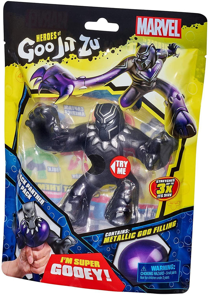 Heroes of Goo Jit Zu 41099 Marvel Superheroes-Black Panther - TOYBOX Toy Shop