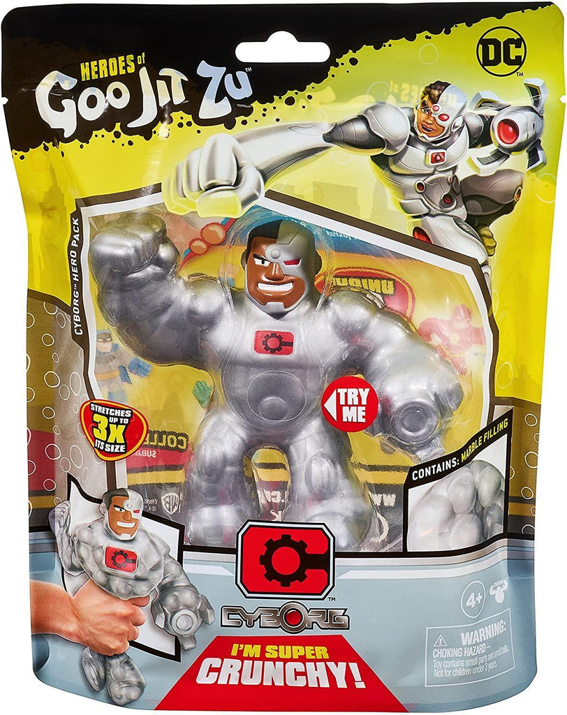 Heroes of Goo Jit Zu DC Hero Pack Cyborg - TOYBOX Toy Shop