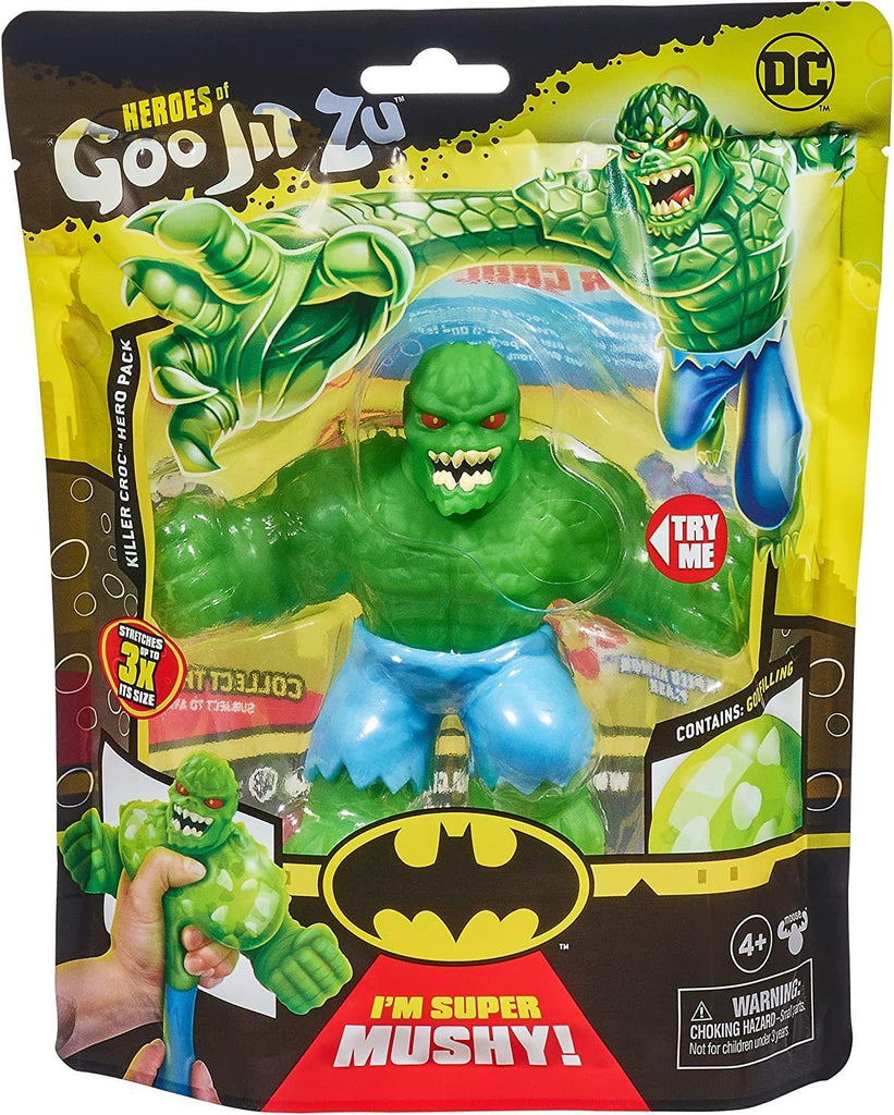 Heroes Of Goo Jit Zu Dc Hero Pack S4 - Super Mushy Killer Croc - TOYBOX Toy Shop