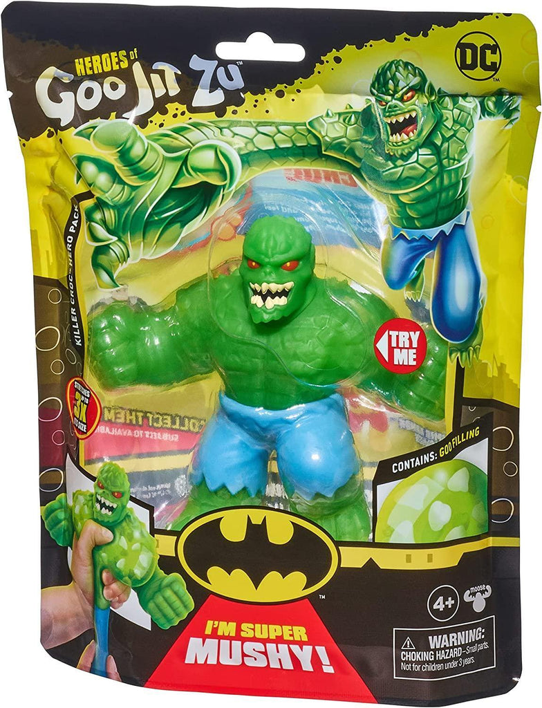 Heroes Of Goo Jit Zu Dc Hero Pack S4 - Super Mushy Killer Croc - TOYBOX Toy Shop