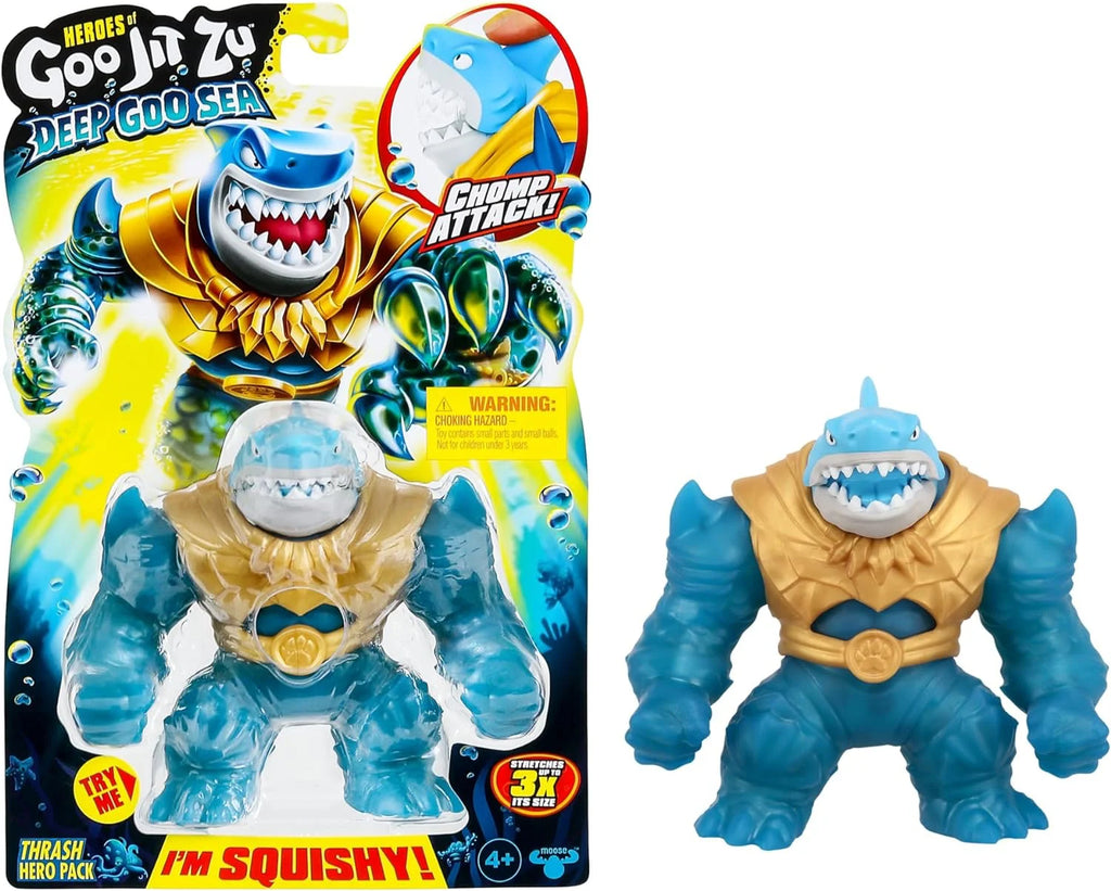 Heroes of Goo Jit Zu Deep Goo Sea Hero Pack - Assorted - TOYBOX Toy Shop