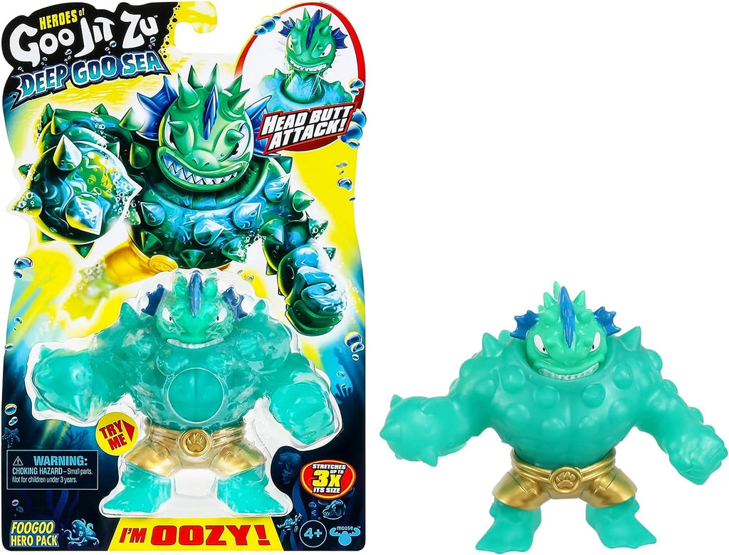 Heroes of Goo Jit Zu Deep Goo Sea Hero Pack - Assorted - TOYBOX Toy Shop