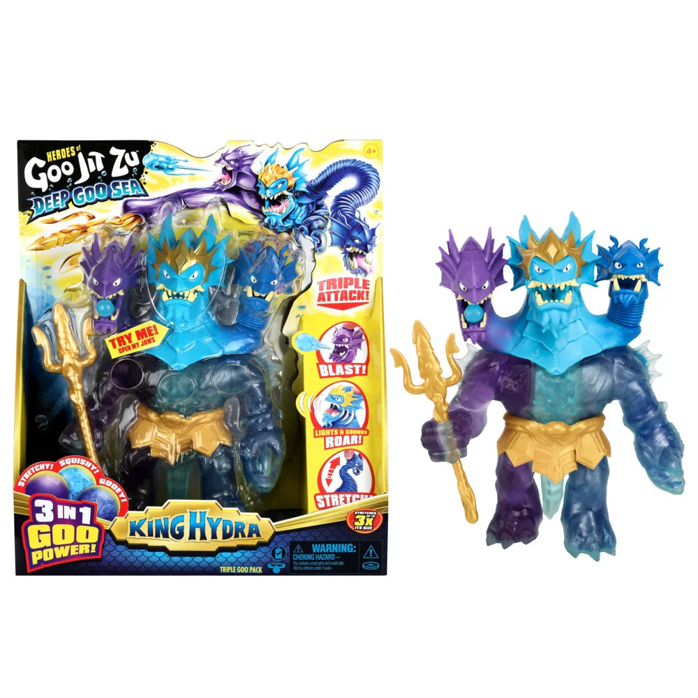 Heroes Of Goo Jit Zu Deep Goo Sea – King Hydra - TOYBOX Toy Shop