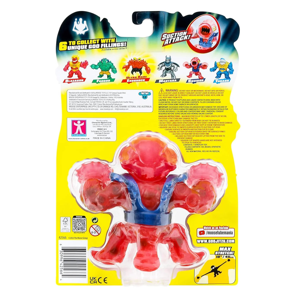 Heroes of Goo Jit Zu Hero Pack Deep Goo Sea - Squidor - TOYBOX Toy Shop