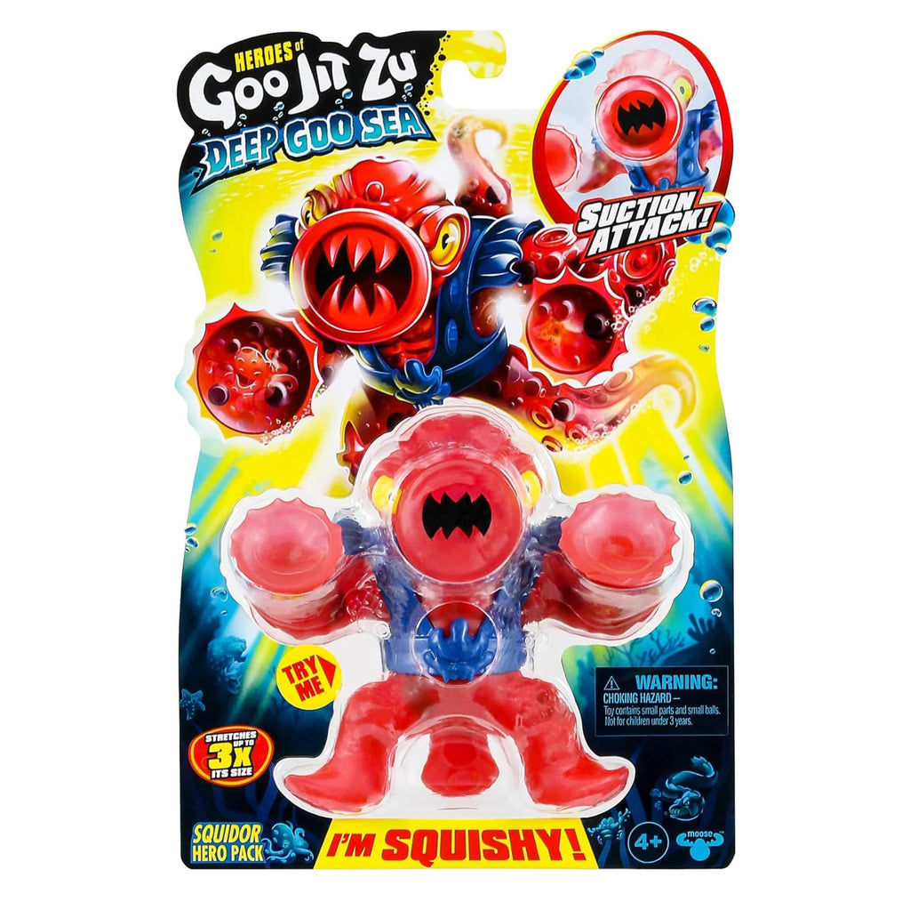Heroes of Goo Jit Zu Hero Pack Deep Goo Sea - Squidor - TOYBOX Toy Shop