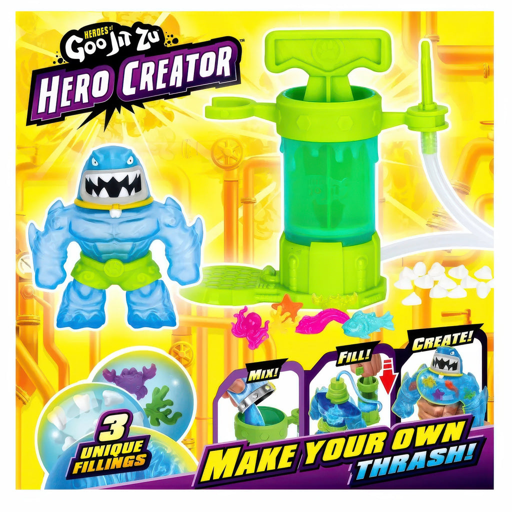 Heroes of Goo Jit Zu Hero Creator Thrash - TOYBOX Toy Shop