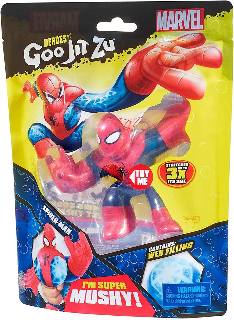 Heroes of Goo Jit Zu Marvel Hero Pack Spider-Man - TOYBOX Toy Shop