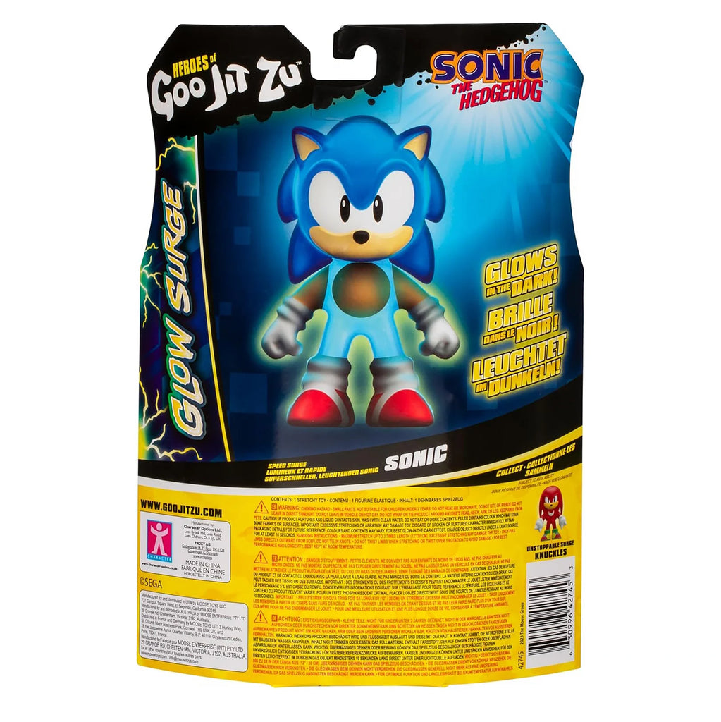 Heroes of Goo Jit Zu SonicHero Glow Surge - Sonic
