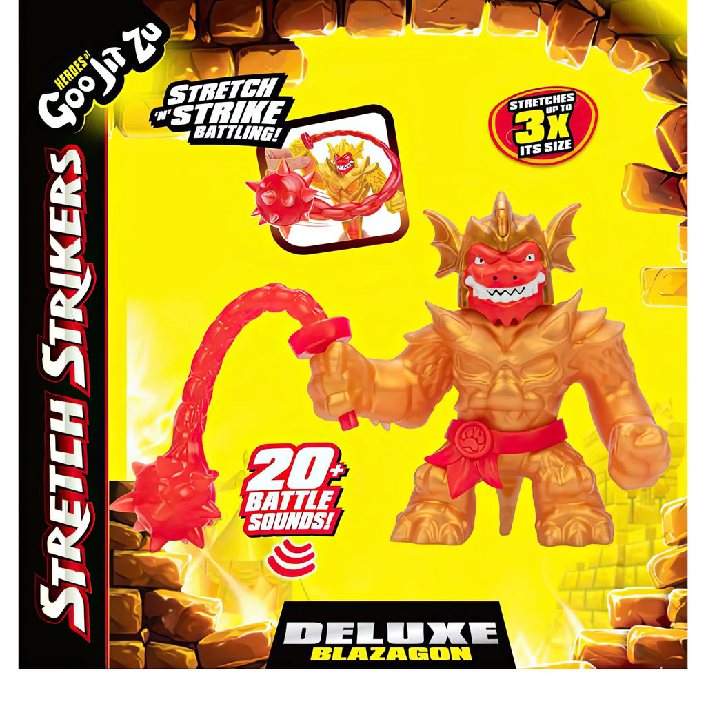 Heroes of Goo Jit Zu Stretch Strikers Deluxe Hero Pack - Blazagon