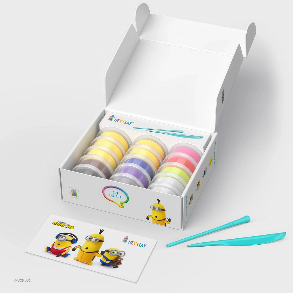 Hey Clay Despicable Me Minions 15 Cans Set