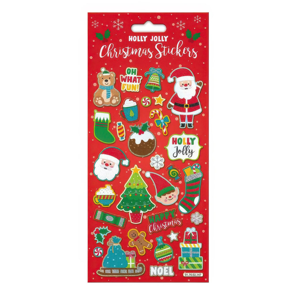 Holly Jolly Christmas Sticker Pack