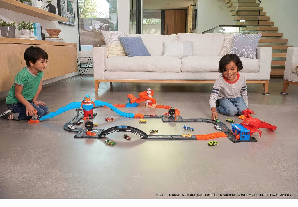 Hot Wheels City Creatures Octopus Invasion Attack Playset