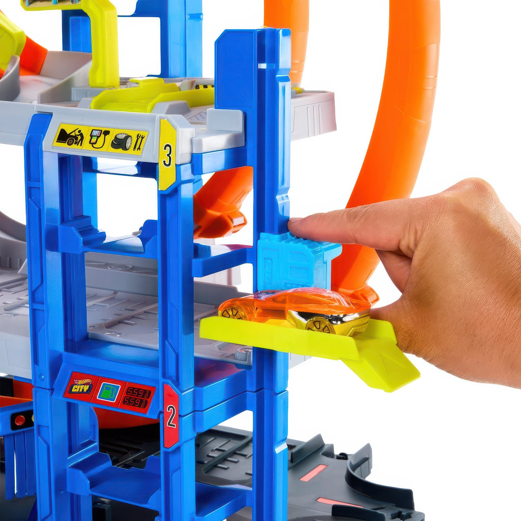 Hot Wheels City Mega Garage Loop Playset