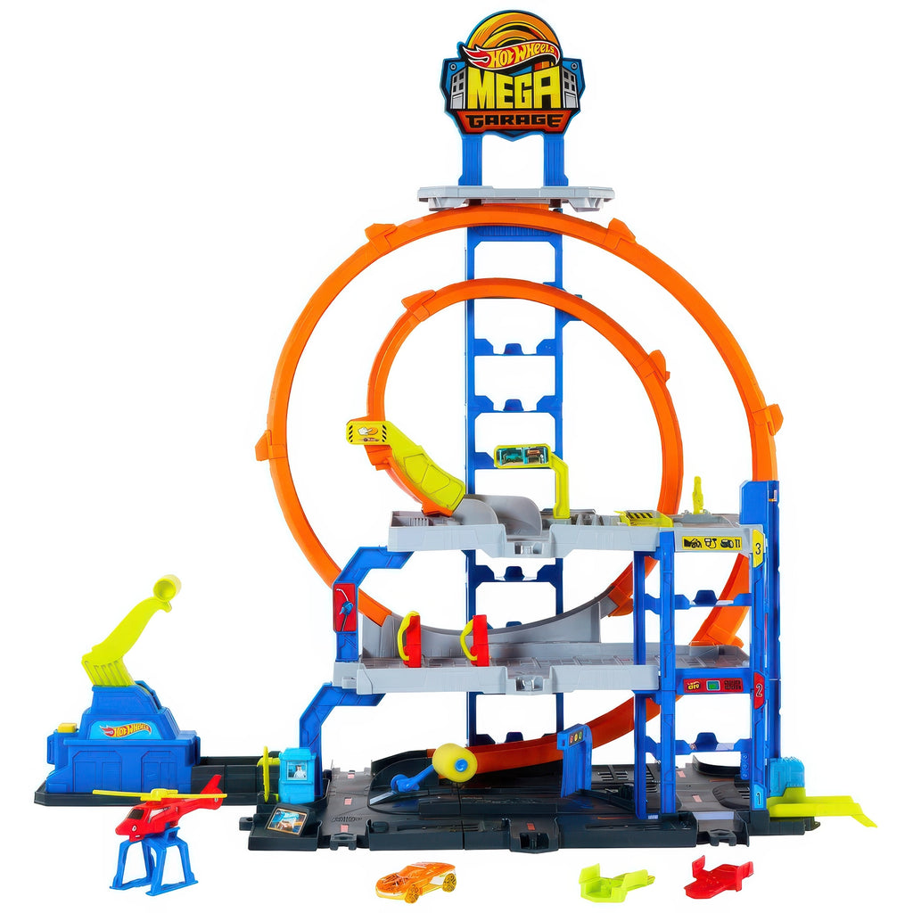 Hot Wheels City Mega Garage Loop Playset