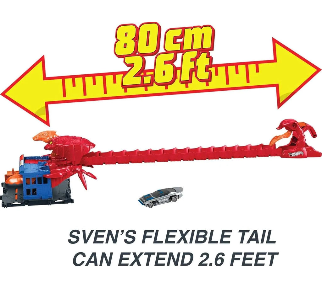 Hot Wheels City Scorpion Flex Attack Playset