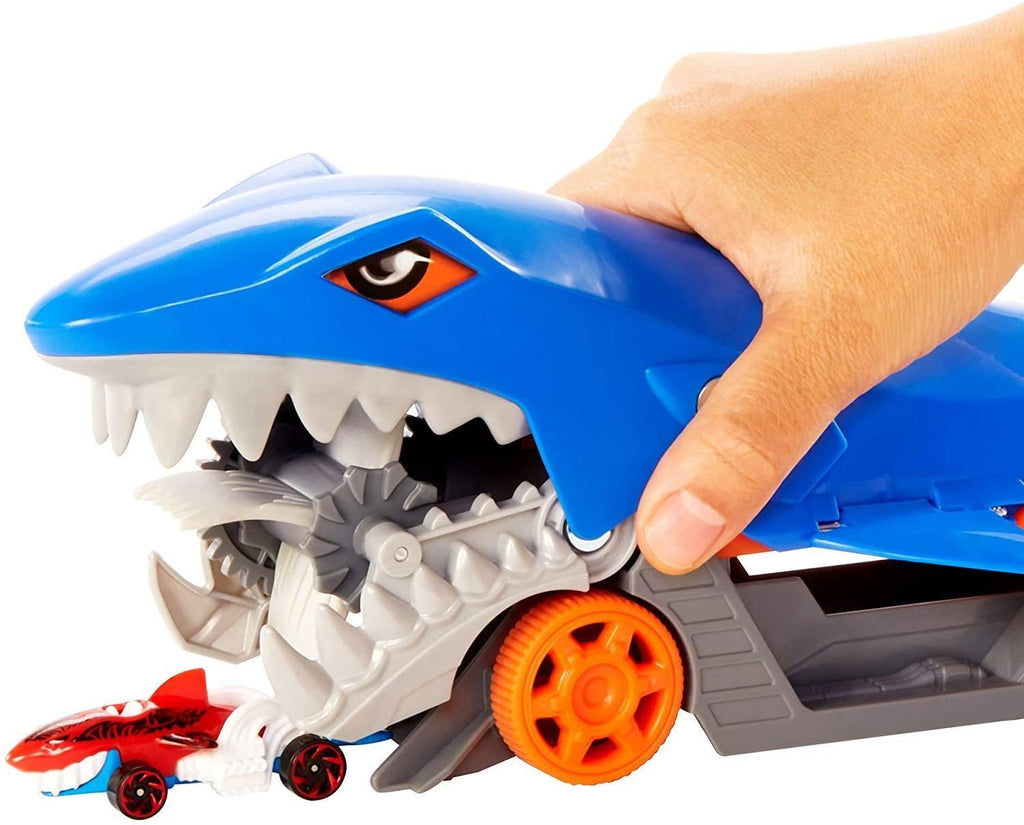 Hot Wheels City Shark Chomp Transporter Playset - TOYBOX Toy Shop