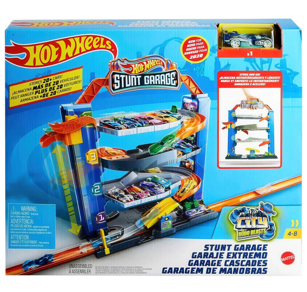 Hot Wheels City Stunt Garage Playset - TOYBOX Toy Shop