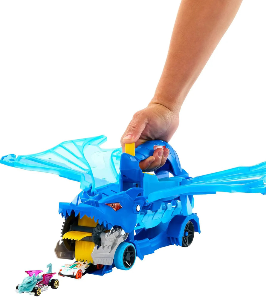 Hot Wheels City Ultimate Dual Dragon Transporter Playset