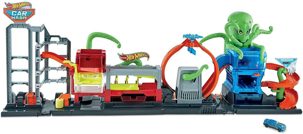 Hot Wheels City Ultimate Octo Car Wash Playset - TOYBOX Toy Shop