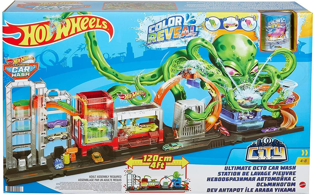Hot Wheels City Ultimate Octo Car Wash Playset - TOYBOX Toy Shop