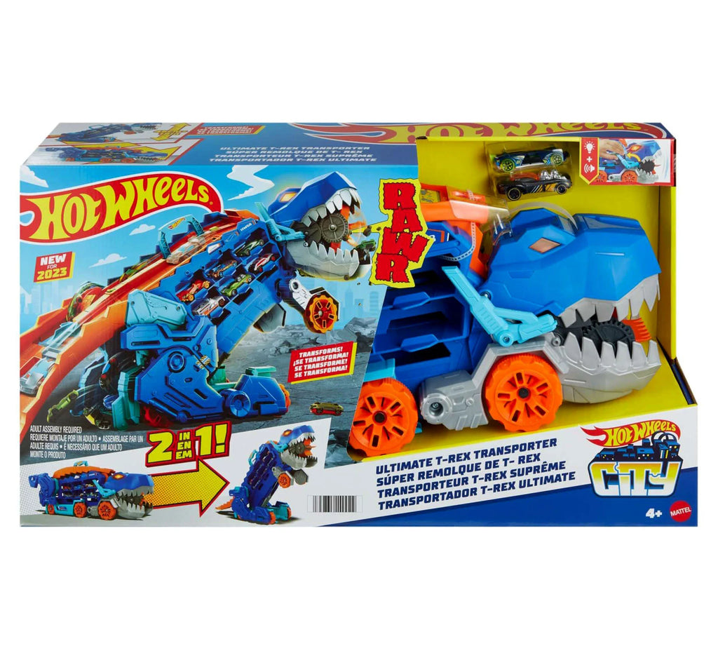 Hot Wheels City Ultimate T-Rex Transporter - TOYBOX Toy Shop