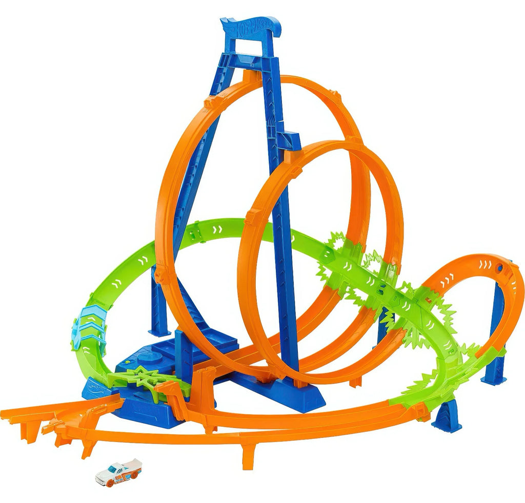 Hot Wheels Epic Crash Dash Toy Car Track Set - TOYBOX Toy Shop