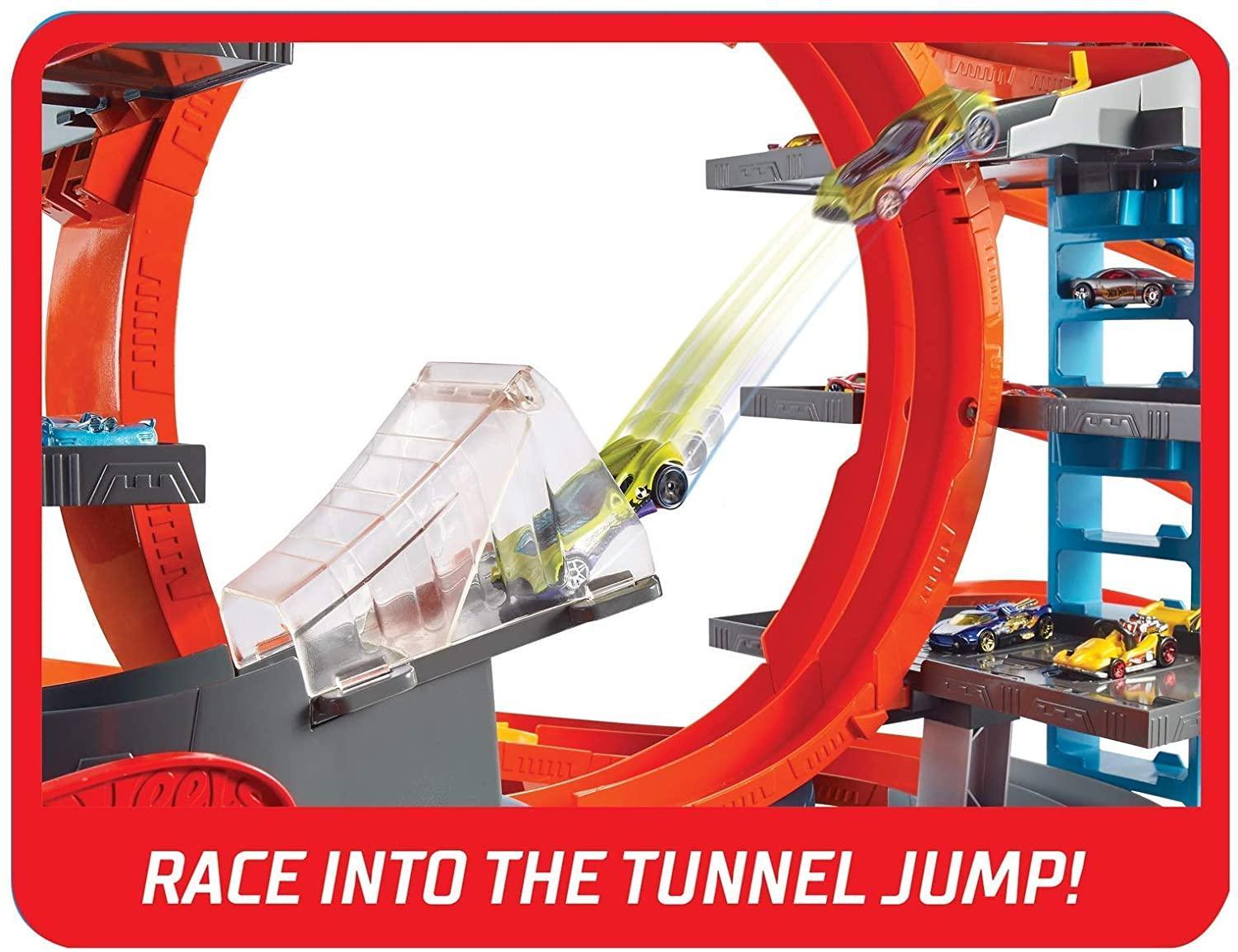 Hot Wheels FTB69 City Garage with Loops and Shark – TOYBOX