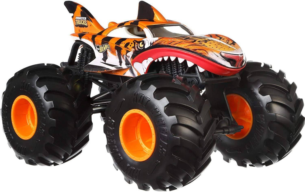 Hot Wheels GCX21 Monster Trucks Tiger Shark - TOYBOX Toy Shop Cyprus