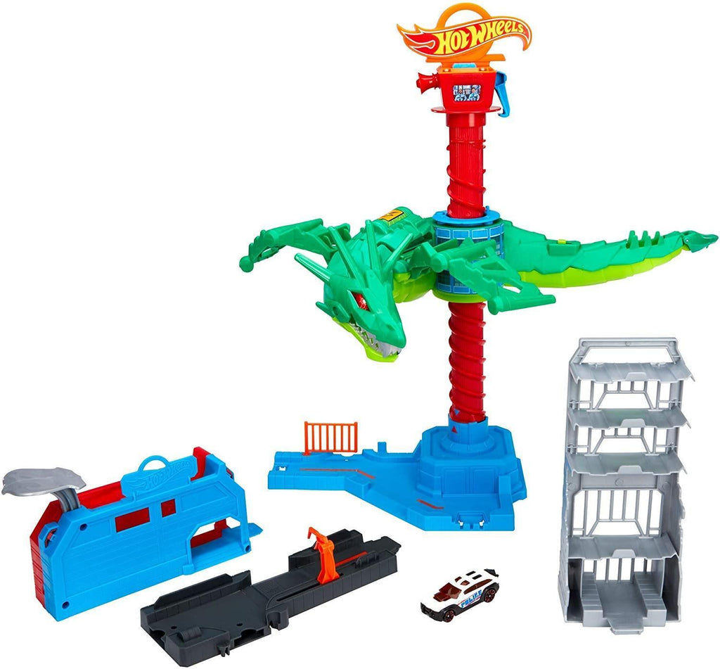 Hot Wheels GJL13 Air Attack Dragon Playset - TOYBOX Toy Shop