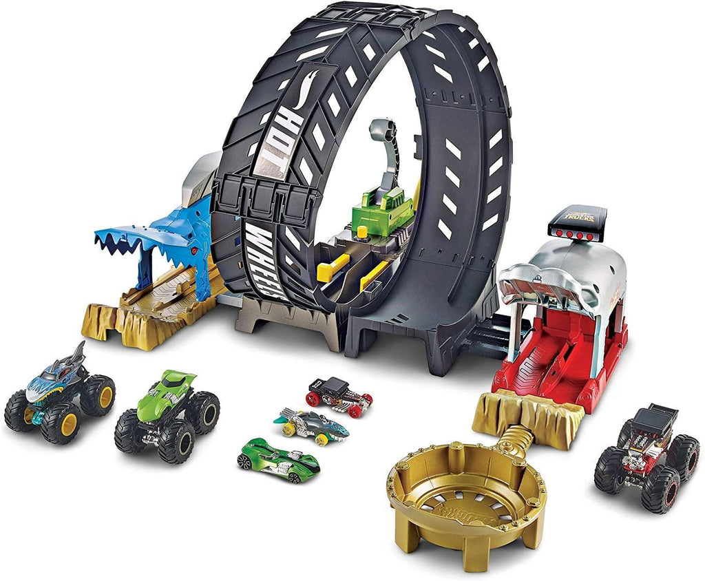 Hot Wheels GKY00 Monster Trucks Epic Loop Challenge Play Set - TOYBOX Toy Shop