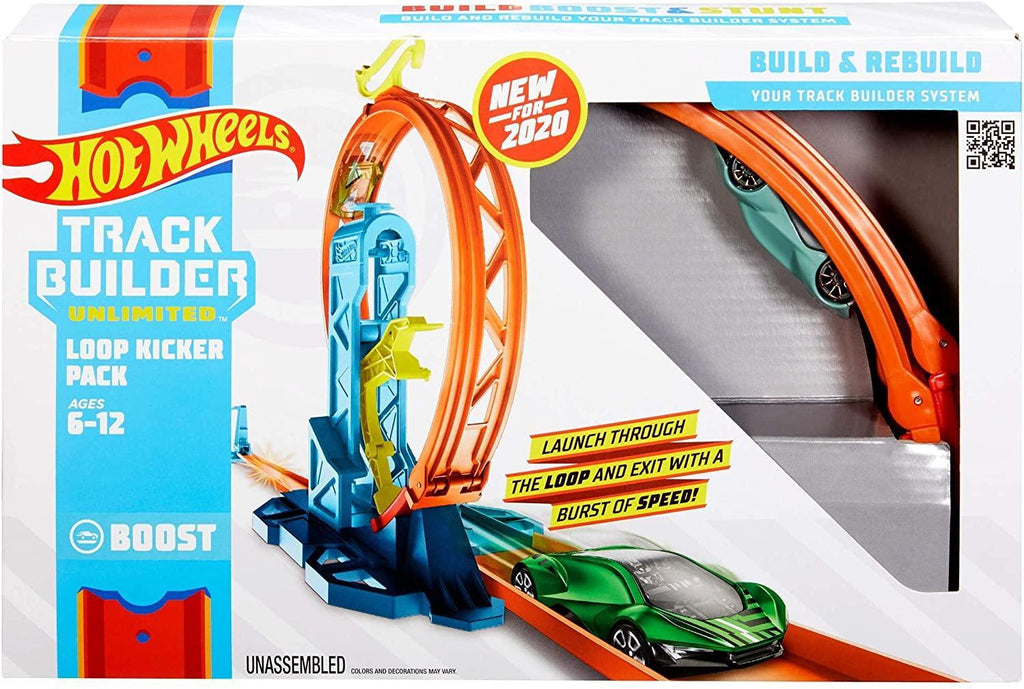 Hot Wheels GLC90 Loop Kicker Pack Playset - TOYBOX Toy Shop Cyprus