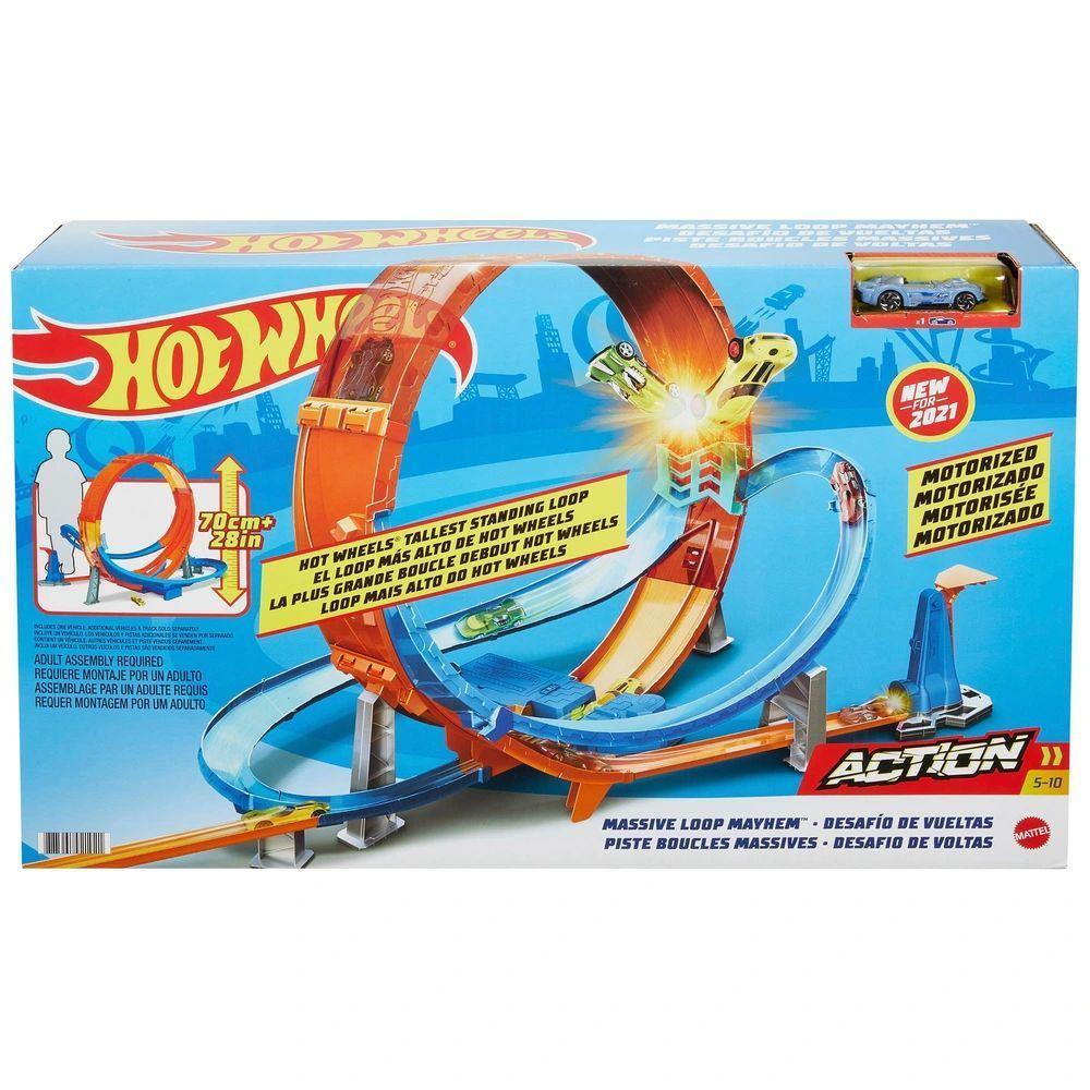 Hot Wheels Massive Loop Mayhem Track Playset - TOYBOX Toy Shop Cyprus