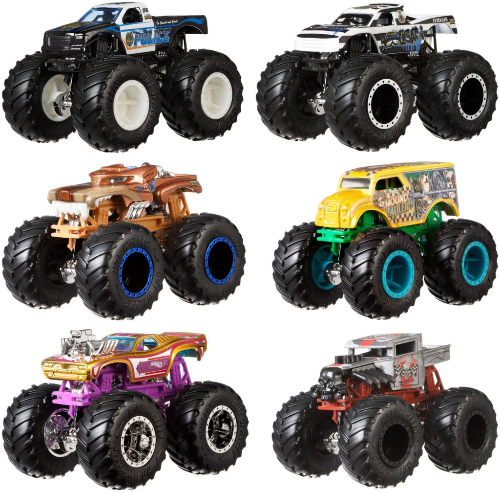 Hot Wheels Monster Trucks 1:64 Demolition Doubles - Assorted - TOYBOX Toy Shop Cyprus