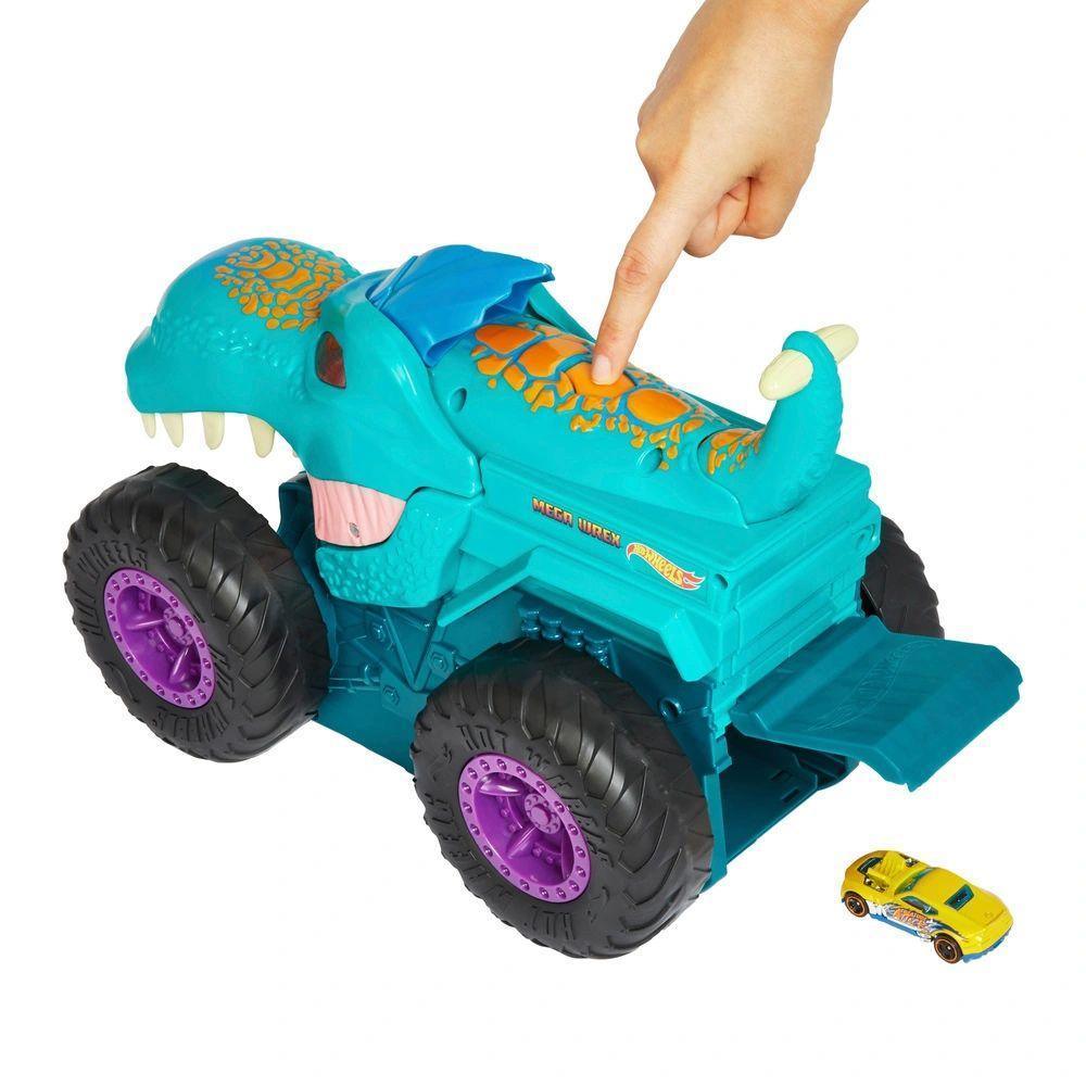 Hot Wheels Monster Trucks Car Chompin Mega-Wrex Action Vehicle - TOYBOX Toy Shop