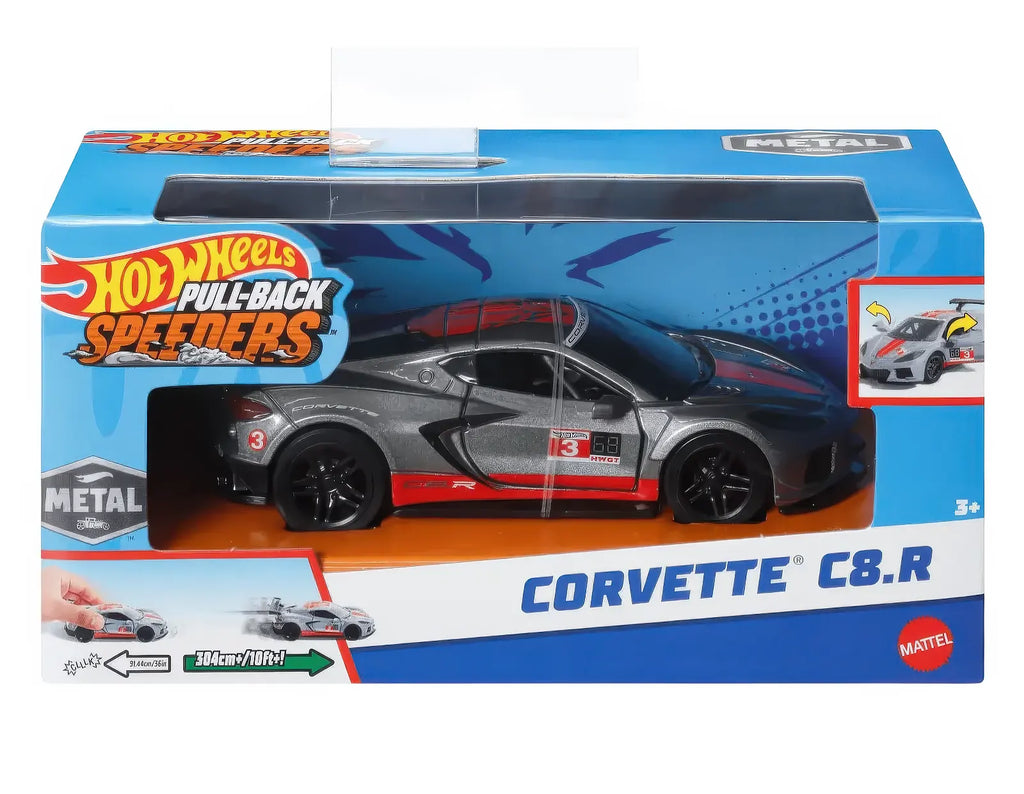 Hot Wheels Pull-back Speeders Toy Car Assortment