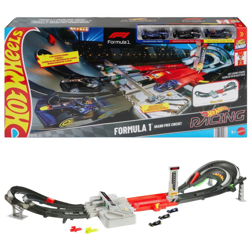 Hot Wheels Race Formula 1 Grand Prix Circuit Track Set