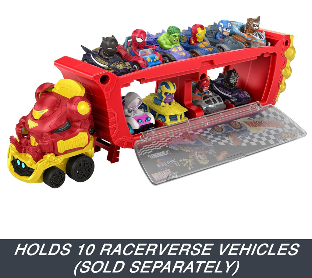 Hot Wheels RacerVerse Marvel Hulkbuster Hauler - TOYBOX Toy Shop