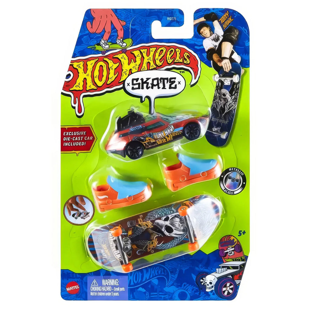 Hot Wheels Skate Collector Skate Shoes & Car - Assortment - TOYBOX Toy Shop