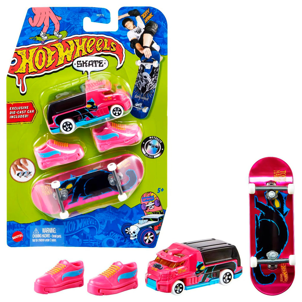 Hot Wheels Skate Collector Skate Shoes & Car - Assortment - TOYBOX Toy Shop