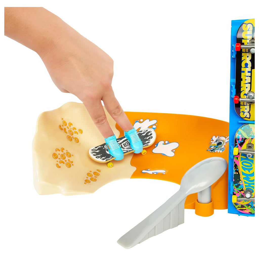 Hot Wheels Skate Tony Hawk Cereal Bowl Fingerboard Set - TOYBOX Toy Shop
