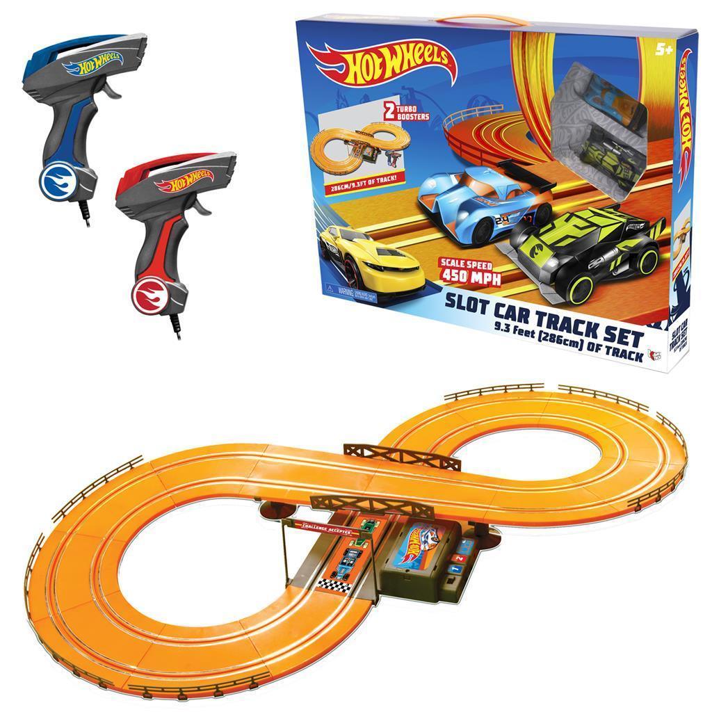 Hot Wheels Slot Car Track Set 286cm Playset - TOYBOX