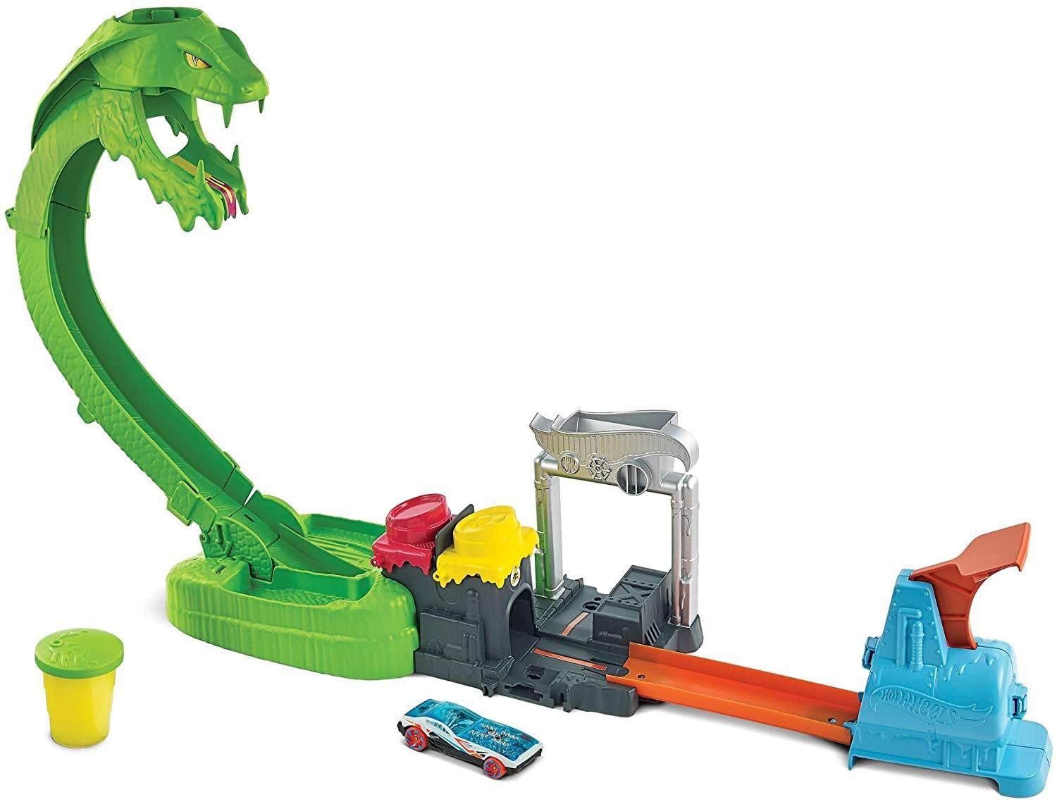 Hot Wheels Toxic Snake Strike Challenge Playset Buy Online At TOYBOX hot-wheels-toxic-snake-strike-challenge-playset-buy-online-at-toybox