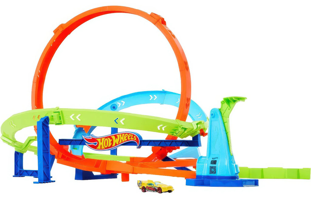 Hot Wheels Loop Cyclone Challenge Car Track Set - TOYBOX Toy Shop