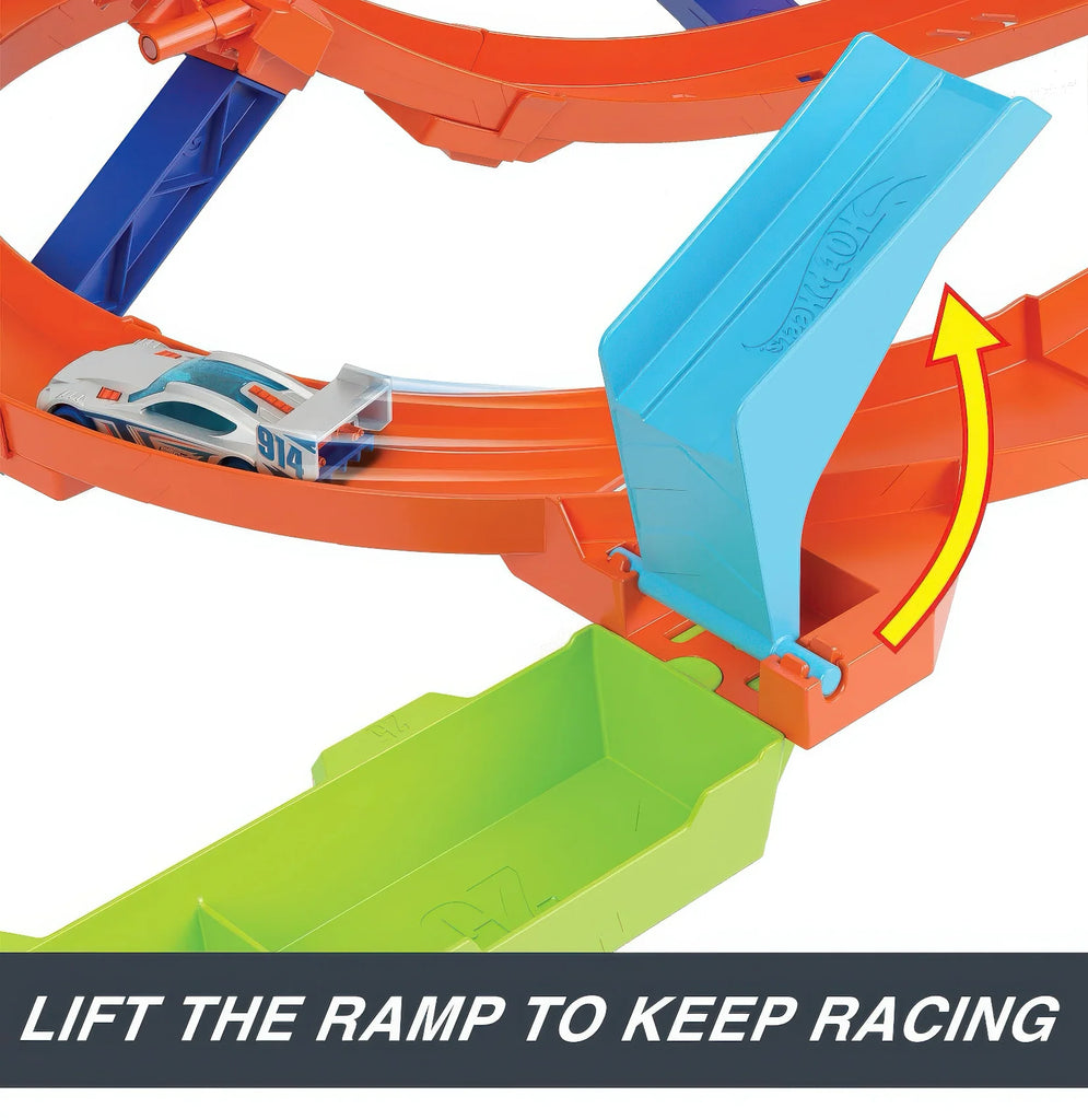 Hot Wheels Loop Cyclone Challenge Car Track Set - TOYBOX Toy Shop