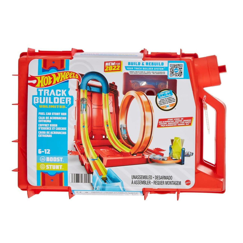 Hot Wheels Track Builder Unlimited Fuel Can Stunt Box - TOYBOX Toy Shop
