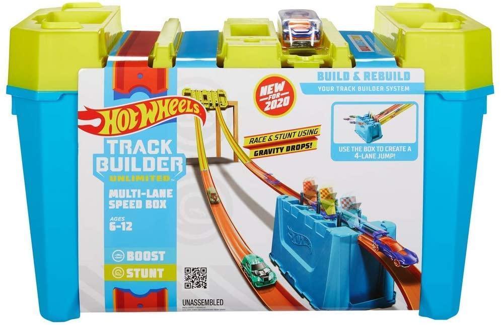 Hot Wheels Track Builder Unlimited Multi-Lane Speed Box - TOYBOX Toy Shop Cyprus