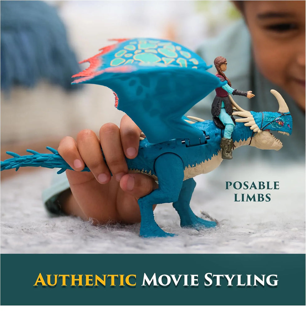 How To Train Your Dragon Deadly Nadder & Astrid Action Figures