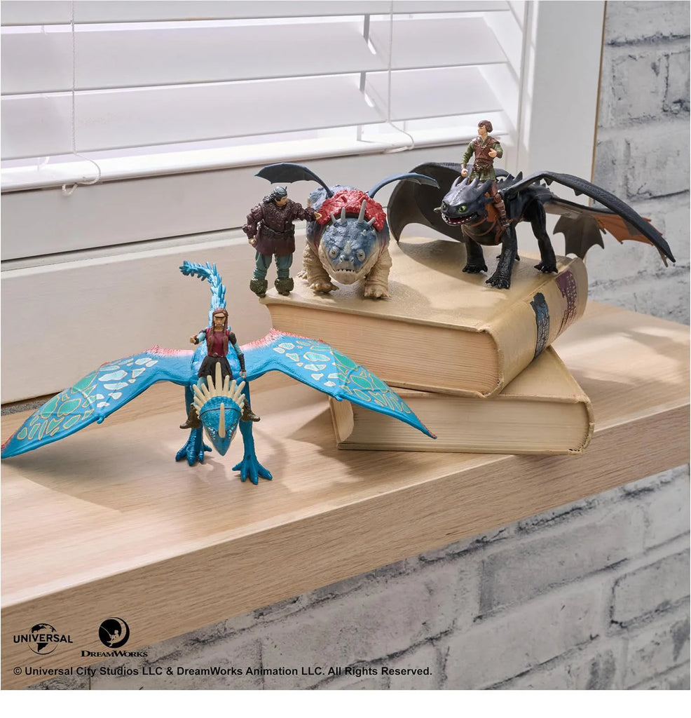 How To Train Your Dragon Gronckle & Fishlegs Action Figures