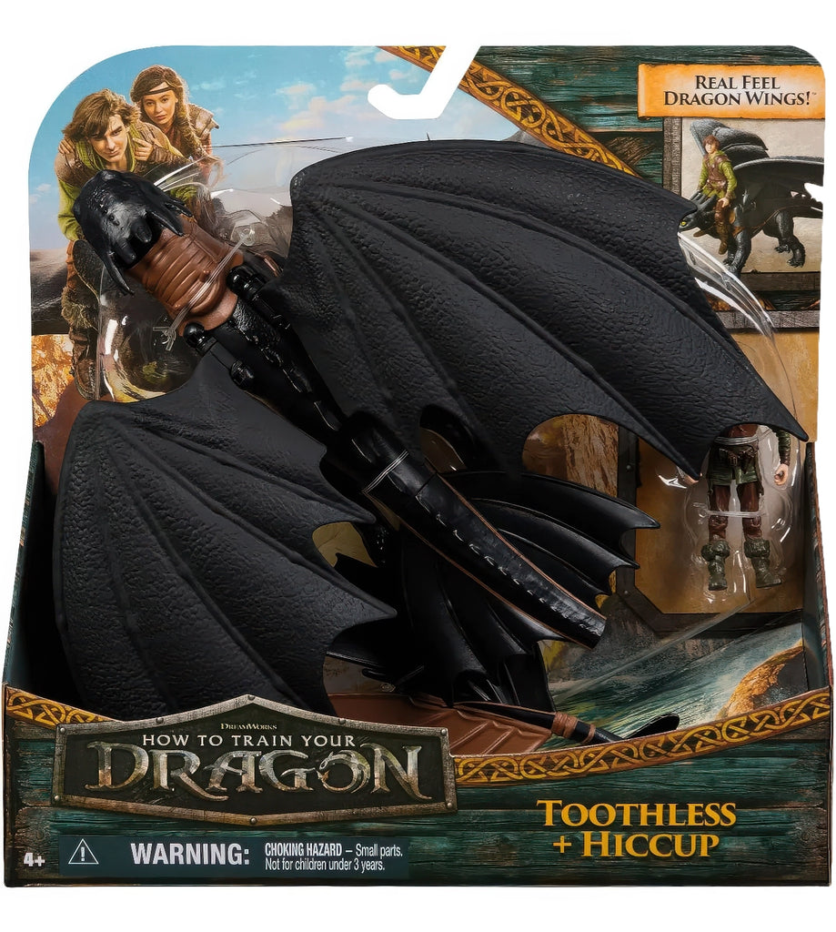 How To Train Your Dragon Toothless & Hiccup Viking Duo Action Figures